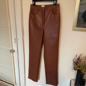 Aritzia Wilfred The Melina Leather Pants